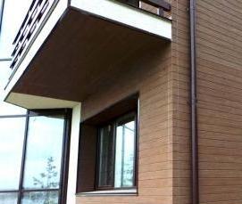 Полимерные фасадные панели - тип 3