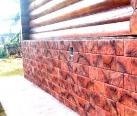 Полимерпесчаная цокольная панель - тип 1