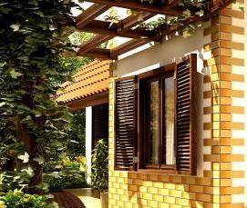 Полимерпесчаная плитка для фасада - вариант 2