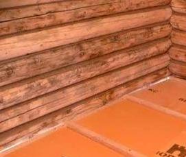 Полиуретановое утепление дома - тип 1