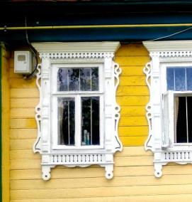 Полиуретановые наличники на окна - тип 4