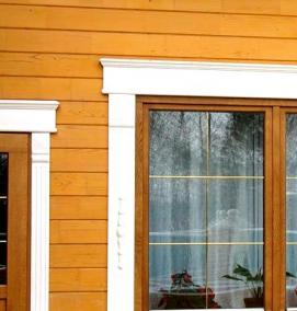 Полиуретановые наличники на окна - тип 2