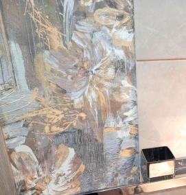 Полки из нержавейки для ванной - тип 4