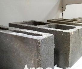 Полнотелый блок пескоцементный - вариант 3