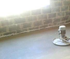 Полусухая стяжка пола - вариант 1