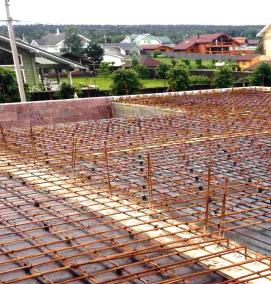 Поперечные плиты перекрытия - модель 4