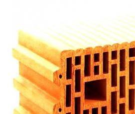 Поризованный керамический кирпич - модель 4