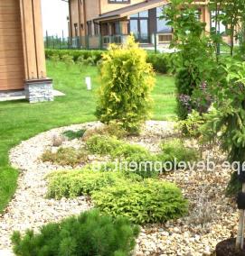 Посадка садовых деревьев - тип 1