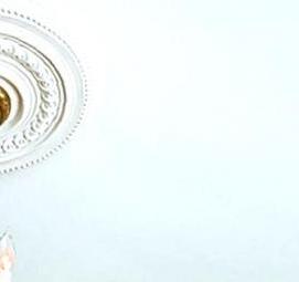 Потолочная розетка под люстру - вариант 3