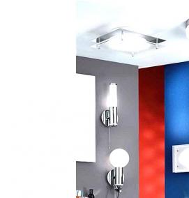 Потолочно настенные светильники для ванной - вариант 4