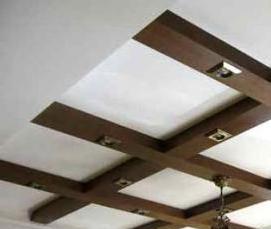 Потолочные балки из дерева - вариант 1