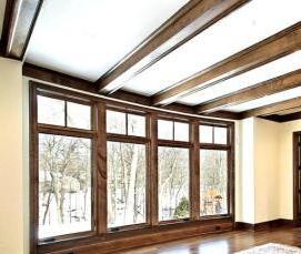 Потолочные балки из дерева - вариант 4