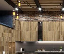 Потолочные балки из дерева - вариант 3