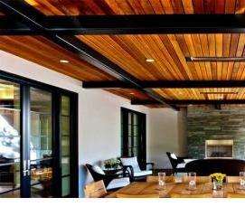 Потолочные балки из дерева - вариант 2