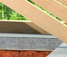 Потолочные балки из досок - тип 3