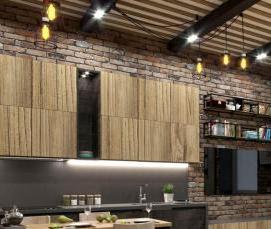 Потолочные балки в бане - вариант 4