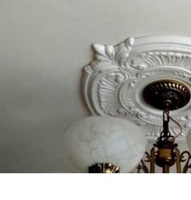 Потолочные розетки под люстру из пенопласта - тип 1