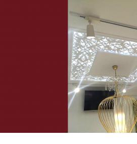 Потолочные розетки под люстру из пенопласта - тип 3