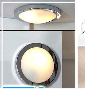 Потолочные светильники для ванной - тип 3