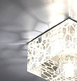 Потолочные светильники светодиодные накладные для кухни - вариант 2