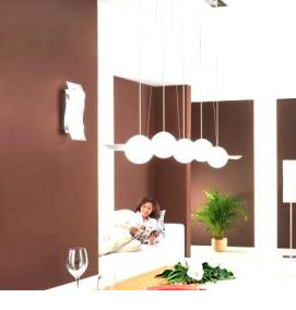 Потолочные светильники в стиле хай тек - модель 1