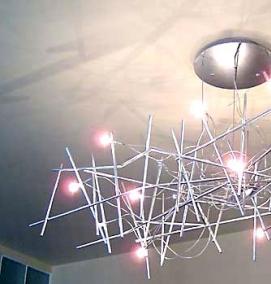 Потолочные светильники в стиле хай тек - модель 3