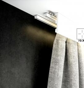 Потолочный карниз 340 см - модель 2