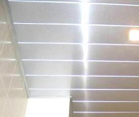 Потолок реечный бесщелевой - тип 3