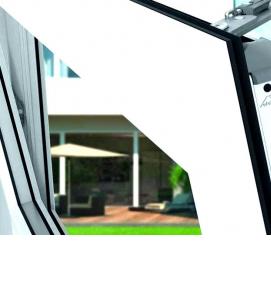 Поворотно откидная фурнитура для пластикового окна - модель 1