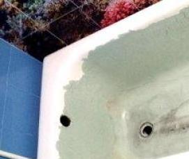 Повторная реставрация ванн - модель 4