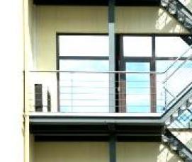 Пожарное ограждение кровли - вариант 2