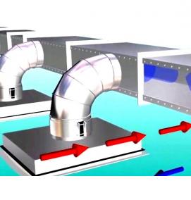 Принудительная вытяжная вентиляция - модель 3