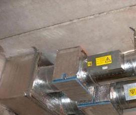 Приточная вентиляция с фильтрацией - модель 1