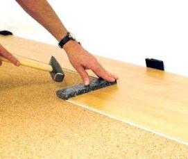 Пробковая паркетная доска - модель 4