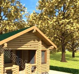 Проектирование деревянных домов - вариант 4