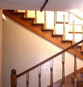 Проектирование деревянных лестниц - модель 1