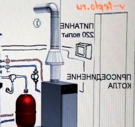 Проектирование газового котла - вариант 1