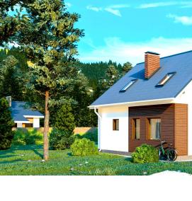 Проектирование индивидуальных жилых домов - модель 2