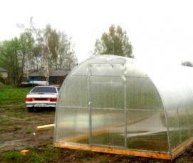 Профессиональные теплицы зимние - вариант 3