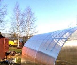 Профессиональные теплицы зимние - вариант 2