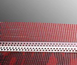 Профиль фасадный с сеткой - модель 1