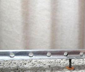 Профиль маячковый пластиковый - модель 4