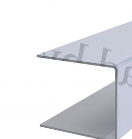 Профиль п образный l400 - вариант 4