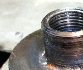 Профиль сварного шва - модель 3