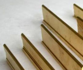 Профиль т образный латунь - модель 3