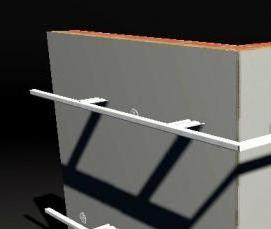 Профиль вертикальный п образный - модель 1