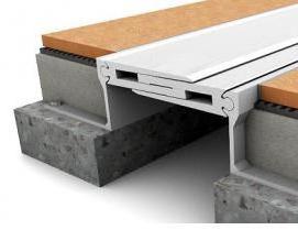 Профили для швов пола - тип 4