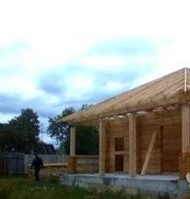 Профилированный сруб - модель 4