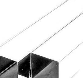 Профильная труба: алюминий - вариант 4