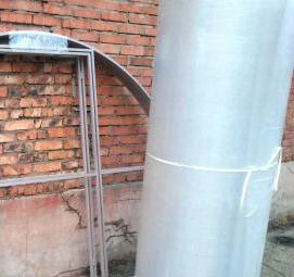 Профильная труба под поликарбонат - модель 4